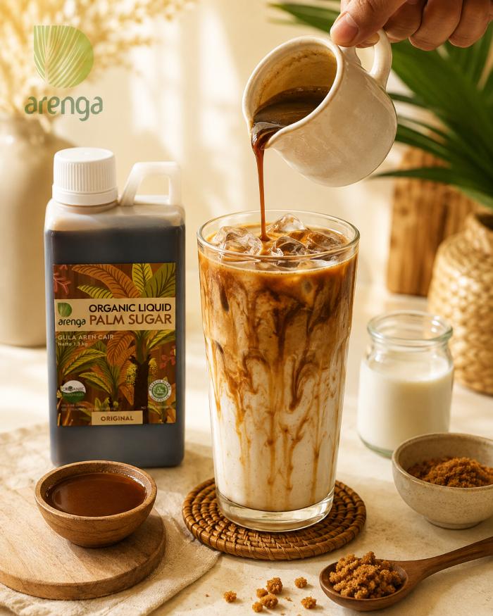 Untuk gula aren cair, tutup botol setelah digunakan. Dan masukan ke kulkas
